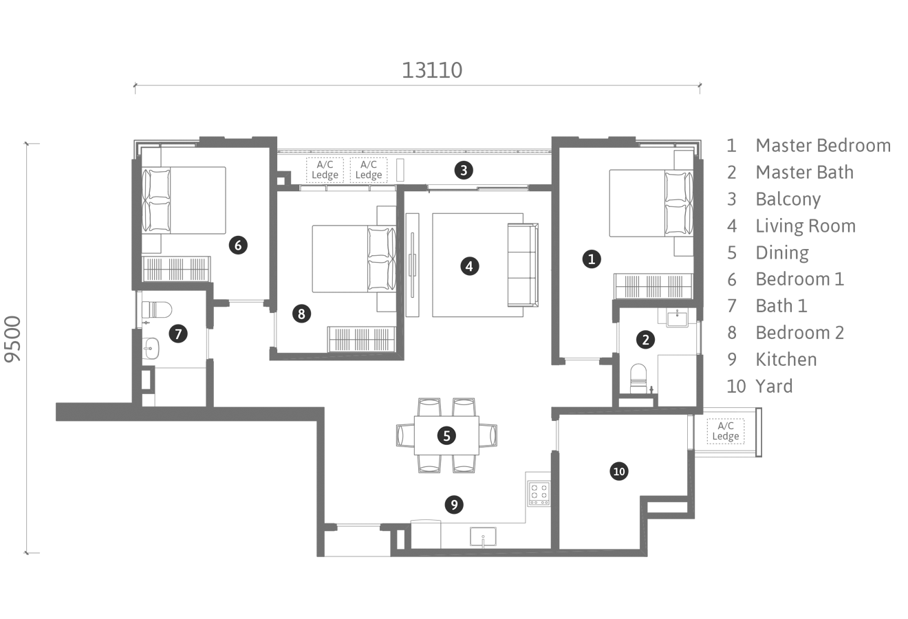 Type B2 Layout